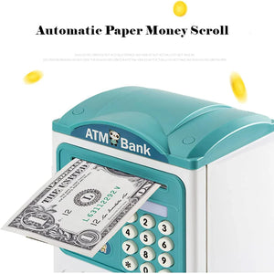 Fingerprint ATM Money Bank Box