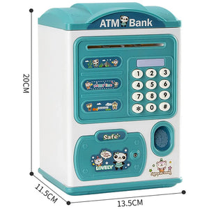 Fingerprint ATM Money Bank Box