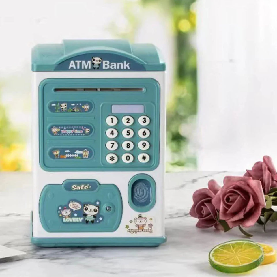 Fingerprint ATM Money Bank Box