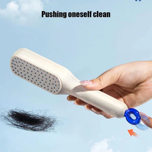 Self Cleaning Hair Brush Comb