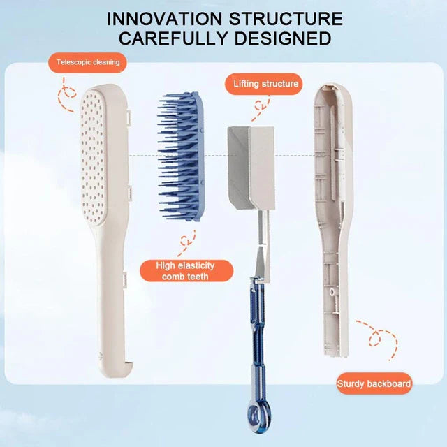 Self Cleaning Hair Brush Comb